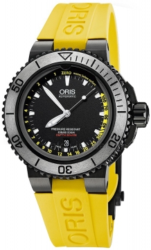 Buy this new Oris Aquis Depth Gauge 46mm 01 733 7675 4754-Set RS mens watch for the discount price of £2,125.00. UK Retailer.